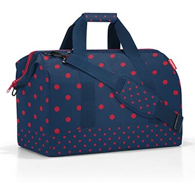 reisenthel Allrounder L Sac de voyage Sac de sport Couleur au choix, pois rouges mixtes, L, Casual reisenthel Allrounder L Sac de voyage Sac de sport Couleur au choix, pois rouges mixtes, L, Casual