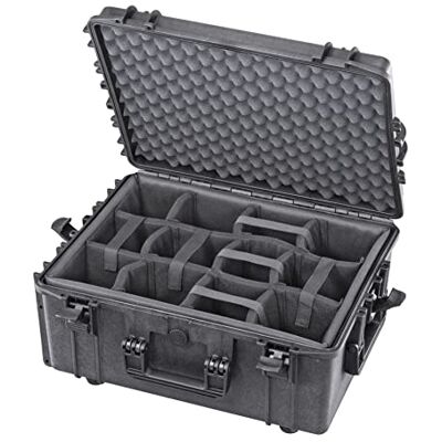 MAX Cases 540H245CAM Valise photo rembourrée pour transporter et protéger l'équipement et les matériaux sensibles, dimensions intérieures 594 x 473 x 270 mm MAX Cases 540H245CAM Valise photo rembourrée pour transporter et protéger l'équipement et les matériaux sensibles, dimensions intérieures 594 x 473 x 270 mm