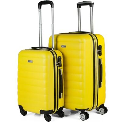 ITACA Valises. Lot de Valise Rigides 4 Roulettes Valise Grande Taille, Valise s ITACA Valises. Lot de Valise Rigides 4 Roulettes Valise Grande Taille, Valise s
