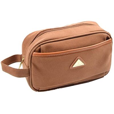 A1 FASHION GOODS A282 Trousse de toilette de voyage en similicuir Vert camel Rouge, camel, M, Trousse de toilette A1 FASHION GOODS A282 Trousse de toilette de voyage en similicuir Vert camel Rouge, camel, M, Trousse de toilette