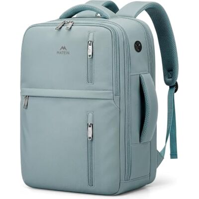 MATEIN Ryanair bagage à main 40x30x20 avec Nassfach, 24L sac à dos bagage à main avion léger, Ryanair sac à dos 40x30x20 petit voyage, dames avec Laptopfach, voyage sac à dos week-end, Vert paon MATEIN Ryanair bagage à main 40x30x20 avec Nassfach, 24L sac à dos bagage à main avion léger, Ryanair sac à dos 40x30x20 petit voyage, dames avec Laptopfach, voyage sac à dos week-end, Vert paon