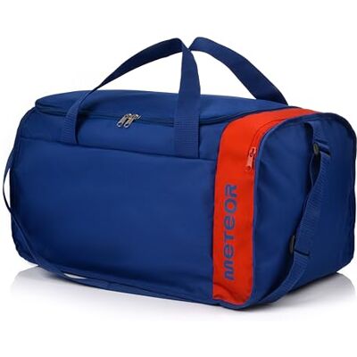 meteor Sac de Sport Voyage Bag Duffel Fitness Entraînement Gym Weekend Travail (Blue/Raspberry, 40 L) meteor Sac de Sport Voyage Bag Duffel Fitness Entraînement Gym Weekend Travail (Blue/Raspberry, 40 L)