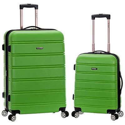 Rockland Melbourne Valise rigide extensible à roulettes pivotantes, Vert, One Size, Melbourne Valise rigide extensible à roulettes pivotantes Rockland Melbourne Valise rigide extensible à roulettes pivotantes, Vert, One Size, Melbourne Valise rigide extensible à roulettes pivotantes