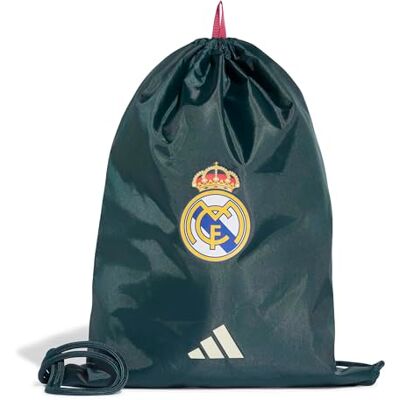 adidas Mixte Real Madrid Shoe Bag, aurora ivy/ivory/wild pink, One Size adidas Mixte Real Madrid Shoe Bag, aurora ivy/ivory/wild pink, One Size