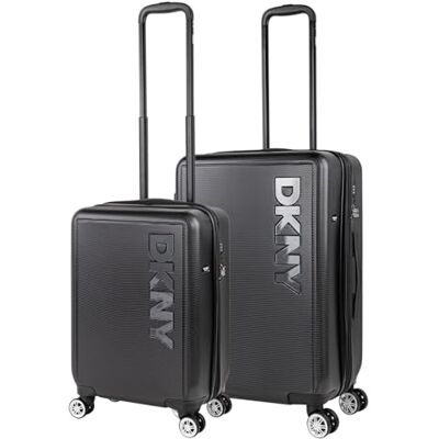 DKNY Set valise rigide, Lot de Valises Soute Avion 4 Roulettes Sets de Bagages DKNY Set valise rigide, Lot de Valises Soute Avion 4 Roulettes Sets de Bagages