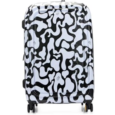 Mandarina Duck LOGODUCK + MOIRE Valise à Roulettes Rigide Espandible Format Moyen Polycarbonate 45x32x69 cm 99 Litres Verrouillage TSA Mandarina Duck LOGODUCK + MOIRE Valise à Roulettes Rigide Espandible Format Moyen Polycarbonate 45x32x69 cm 99 Litres Verrouillage TSA