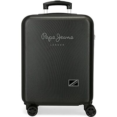 Pepe Jeans Cromwell Valise de cabine Noir 38x55x20 cm Rigide ABS Fermeture à combinaison latérale 35L 2,74 kgs 4 Roues Bagages Main, Noir, Talla única, Valise de cabine Pepe Jeans Cromwell Valise de cabine Noir 38x55x20 cm Rigide ABS Fermeture à combinaison latérale 35L 2,74 kgs 4 Roues Bagages Main, Noir, Talla única, Valise de cabine