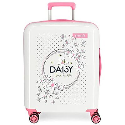 Enso Valise Daisy, blanc, 40x55x20 cms, Sac Enso Valise Daisy, blanc, 40x55x20 cms, Sac