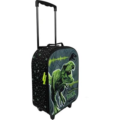 Undercover Jurassic World Trolley pour enfants compartiment principal spacieux compagnon de voyage idéal tige télescopique réglable et fixable Undercover Jurassic World Trolley pour enfants compartiment principal spacieux compagnon de voyage idéal tige télescopique réglable et fixable