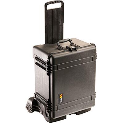 PELI 1620M valise de transport tout-terrain avec roues robustes, étanche à l'eau et à la poussière IP57, capacité de 72L, fabriquée aux États-Unis, avec insert en mousse personnalisable, noire PELI 1620M valise de transport tout-terrain avec roues robustes, étanche à l'eau et à la poussière IP57, capacité de 72L, fabriquée aux États-Unis, avec insert en mousse personnalisable, noire
