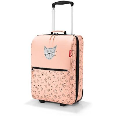 reisenthel Valise à roulettes XS pour enfant, légère et pratique, Cats and Dogs Rose, 43 cm, enfants reisenthel Valise à roulettes XS pour enfant, légère et pratique, Cats and Dogs Rose, 43 cm, enfants