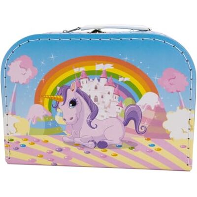 GICO Mallette de jeu licorne CH20609E pour enfants filles et garçons pour jouets ou travaux manuels GICO Mallette de jeu licorne CH20609E pour enfants filles et garçons pour jouets ou travaux manuels
