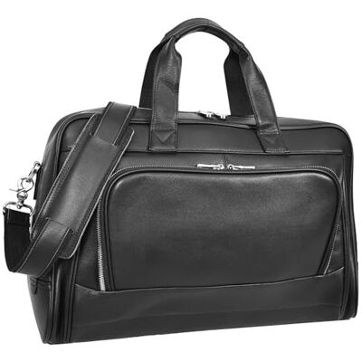 A1 FASHION GOODS A008 Sac fourre-tout de voyage en cuir véritable Taille moyenne, Noir , M, Fourre-tout A1 FASHION GOODS A008 Sac fourre-tout de voyage en cuir véritable Taille moyenne, Noir , M, Fourre-tout