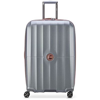 DELSEY PARIS ST TROPEZ Valise cabine rigide extensible, Platine, L, Extensible DELSEY PARIS ST TROPEZ Valise cabine rigide extensible, Platine, L, Extensible