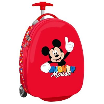 safta Mickey Mouse Good Day Trolley de cabine 16 pouces, Valise à roulettes, cadenas de sécurité, valise légère, 28 x 23 x 43 cm, bleu, M, Décontracté safta Mickey Mouse Good Day Trolley de cabine 16 pouces, Valise à roulettes, cadenas de sécurité, valise légère, 28 x 23 x 43 cm, bleu, M, Décontracté