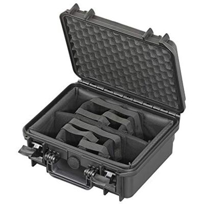 MAX Cases Valise de photographie hermétique avec cloisons rembourrées MAX Cases Valise de photographie hermétique avec cloisons rembourrées