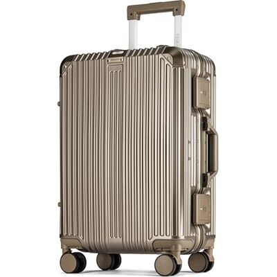 POSH Valise M Coque Rigide 60x40x25 cm Bagages Cabine Polycarbonate avec Cadre en Aluminium et 2 serrures TSA roulettes silencieuses 360° Trolley Business 47L Housse de Protection Incluse POSH Valise M Coque Rigide 60x40x25 cm Bagages Cabine Polycarbonate avec Cadre en Aluminium et 2 serrures TSA roulettes silencieuses 360° Trolley Business 47L Housse de Protection Incluse