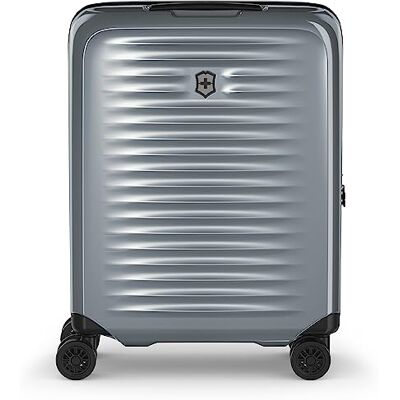 Victorinox Airox Global Hardside Carry-On, Petit Bagage Cabine, Bagage Vertical à Roulettes, Léger, Femmes/Hommes, 55 x 40 x 20 cm, 33 l, Argent Victorinox Airox Global Hardside Carry-On, Petit Bagage Cabine, Bagage Vertical à Roulettes, Léger, Femmes/Hommes, 55 x 40 x 20 cm, 33 l, Argent