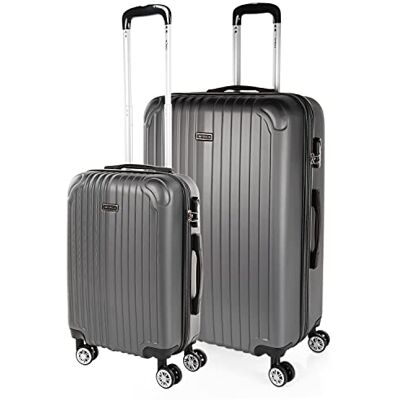 ITACA Valises. Lot de Valise Rigides 4 Roulettes Valise Grande Taille, Valise soute Avion, Bagages pour Voyages.Ensemble Valise Voyage. Verrouillage à Combinaison, Antraciet ITACA Valises. Lot de Valise Rigides 4 Roulettes Valise Grande Taille, Valise soute Avion, Bagages pour Voyages.Ensemble Valise Voyage. Verrouillage à Combinaison, Antraciet
