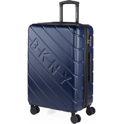 DKNY Valise Rigide Grande Taille 158 cm Valise Soute 23 kg Solide ABS Trolle DKNY Valise Rigide Grande Taille 158 cm Valise Soute 23 kg Solide ABS Trolle