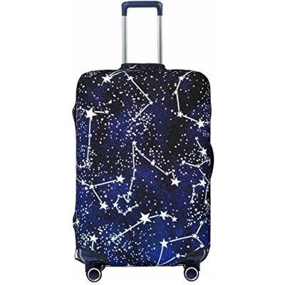 COMAAM Housse de protection élastique pour coffre à bagages de 45,7 à 81,3 cm, Brille dans le noir., Medium COMAAM Housse de protection élastique pour coffre à bagages de 45,7 à 81,3 cm, Brille dans le noir., Medium