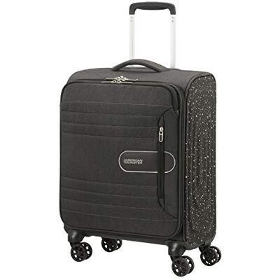American Tourister Sonicsurfer Différentes tailles et couleurs, Noir (Black Speckle)., Spinner S (55 cm 40 L), Mallette American Tourister Sonicsurfer Différentes tailles et couleurs, Noir (Black Speckle)., Spinner S (55 cm 40 L), Mallette