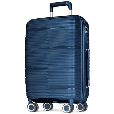 POSH Valise Grande L 65x45x27 cm Rigide en polypropylène 62L Trolley ultraléger 3,2 kg avec Serrure TSA et Roues jumelées 360° silencieuses Bagage Cabine enregistrée Robuste avec Roues POSH Valise Grande L 65x45x27 cm Rigide en polypropylène 62L Trolley ultraléger 3,2 kg avec Serrure TSA et Roues jumelées 360° silencieuses Bagage Cabine enregistrée Robuste avec Roues