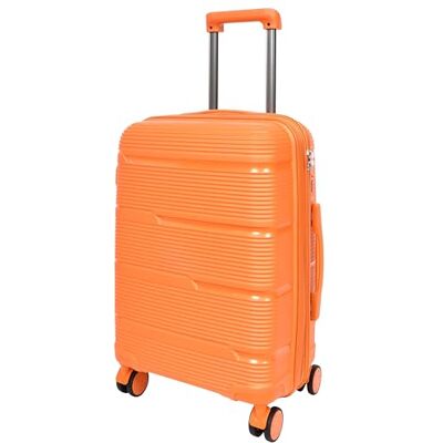 House Of Leather Pathfinder Valise rigide à quatre roues, Orange, Cabin, Bagage rigide extensible avec roulettes pivotantes House Of Leather Pathfinder Valise rigide à quatre roues, Orange, Cabin, Bagage rigide extensible avec roulettes pivotantes
