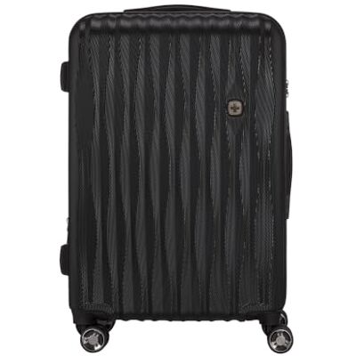 WENGER Energie Valise rigide avec 4 roues, fermeture de sécurité, femme, homme, voyage, vacances, Noir, Medium, Medium WENGER Energie Valise rigide avec 4 roues, fermeture de sécurité, femme, homme, voyage, vacances, Noir, Medium, Medium