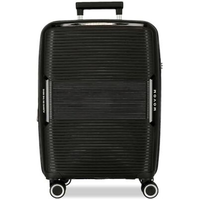 MOVOM Inari Valises rigides en ABS, différentes tailles, noir, vert, rouge, gris, polyester, par Joumma Bags, Noir, Mediano, Valise extensible MOVOM Inari Valises rigides en ABS, différentes tailles, noir, vert, rouge, gris, polyester, par Joumma Bags, Noir, Mediano, Valise extensible