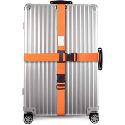 OW-Travel Sangle Valise Voyage Avion Croisée, Ceinture Valise, Orange 1 Pc Sangle pour valise avion croisée facile à repérer, sangle bagage valise voyage sécurité pour valises et accessoires avion OW-Travel Sangle Valise Voyage Avion Croisée, Ceinture Valise, Orange 1 Pc Sangle pour valise avion croisée facile à repérer, sangle bagage valise voyage sécurité pour valises et accessoires avion