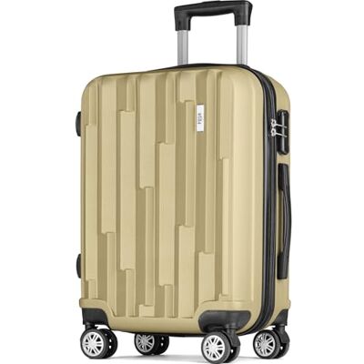 POSH Valise Cabine 55x40x25cm Légère en ABS Rigide Sac de Voyage 35 L avec Serrure à Combinaison Trolley de 2,5 kg avec roulettes pivotantes 360° Idéale pour Courts séjours Jusqu’à 4 Jours POSH Valise Cabine 55x40x25cm Légère en ABS Rigide Sac de Voyage 35 L avec Serrure à Combinaison Trolley de 2,5 kg avec roulettes pivotantes 360° Idéale pour Courts séjours Jusqu’à 4 Jours