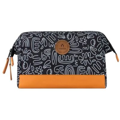 Cabaïa CABAIA Grande Trousse de Toilette 5L Femme Vanity Voyage Déperlant Ouverture grand angle · 2 poches intérieures · Format voyage · Design français · Certifié Vegan Cabaïa CABAIA Grande Trousse de Toilette 5L Femme Vanity Voyage Déperlant Ouverture grand angle · 2 poches intérieures · Format voyage · Design français · Certifié Vegan