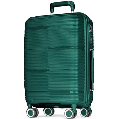 POSH Valise XL 75x50x30 cm Rigide en polypropylène 95L Trolley léger 4,0 kg avec Serrure TSA et Roues Doubles silencieuses 360° Robuste Bagage Cabine de soute avec Roues Grande POSH Valise XL 75x50x30 cm Rigide en polypropylène 95L Trolley léger 4,0 kg avec Serrure TSA et Roues Doubles silencieuses 360° Robuste Bagage Cabine de soute avec Roues Grande