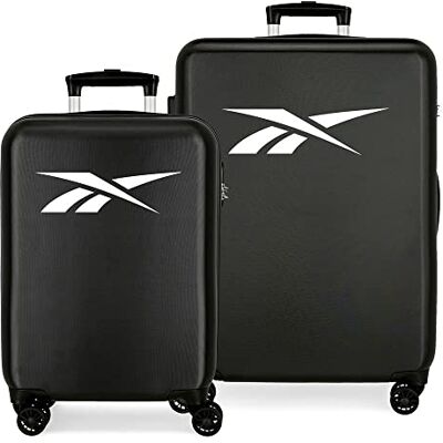 Reebok Portland Ensemble de valises, taille unique, Noir, Talla única, Jeu de valises Reebok Portland Ensemble de valises, taille unique, Noir, Talla única, Jeu de valises