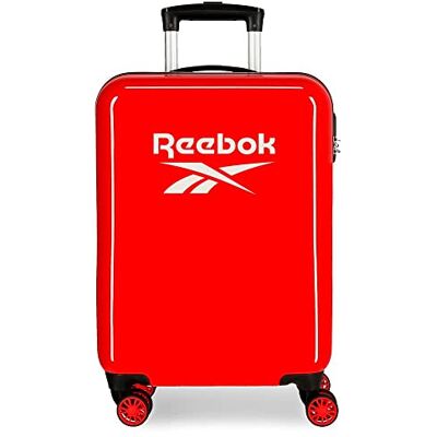 Reebok Maveryck Valise de cabine rouge 38 x 55 x 20 cm, rigide ABS, fermeture à combinaison latérale, 34 l, 2,86 kg, 4 roues doubles, bagage à main, rouge, Maleta, Valise de cabine Reebok Maveryck Valise de cabine rouge 38 x 55 x 20 cm, rigide ABS, fermeture à combinaison latérale, 34 l, 2,86 kg, 4 roues doubles, bagage à main, rouge, Maleta, Valise de cabine