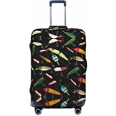 COMAAM Housse de protection élastique pour coffre à bagages de 45,7 à 81,3 cm, leurre de pêche, X-Large COMAAM Housse de protection élastique pour coffre à bagages de 45,7 à 81,3 cm, leurre de pêche, X-Large