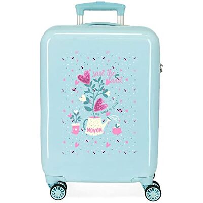 MOVOM Flower Pot Valise de cabine verte, Verde, 38x55x20 cms, Valise Trolley Cabine MOVOM Flower Pot Valise de cabine verte, Verde, 38x55x20 cms, Valise Trolley Cabine