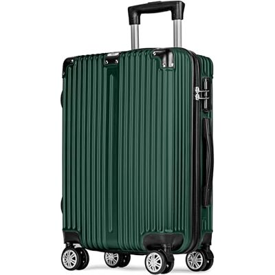 POSH Valise 68x44x26 cm Rigide légère 3,2 kg en ABS – Trolley 62,5 L avec Roues Doubles silencieuses 360° Bagage Stable avec Serrure à Combinaison POSH Valise 68x44x26 cm Rigide légère 3,2 kg en ABS – Trolley 62,5 L avec Roues Doubles silencieuses 360° Bagage Stable avec Serrure à Combinaison