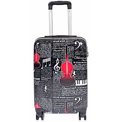 A1 FASHION GOODS Belmore Valise à double coque rigide à 4 roues 56 x 35 x 21 cm 2,6 kg 30 l, Noir , Bagages de cabine A1 FASHION GOODS Belmore Valise à double coque rigide à 4 roues 56 x 35 x 21 cm 2,6 kg 30 l, Noir , Bagages de cabine