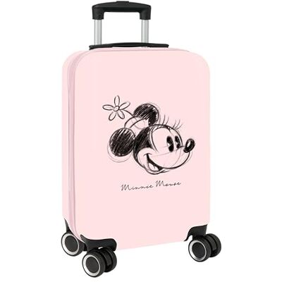 safta Minnie Mouse Baby Trolley de cabine 20 pouces Valise à roulettes Cadenas de sécurité Valise légère 34,5 x 20 x 55 cm, rose clair, M, Décontracté safta Minnie Mouse Baby Trolley de cabine 20 pouces Valise à roulettes Cadenas de sécurité Valise légère 34,5 x 20 x 55 cm, rose clair, M, Décontracté