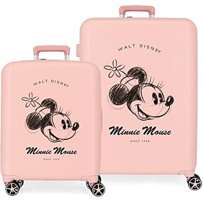 Disney Good Things Ensemble de valises, taille unique, rose, Talla única, Jeu de valises Disney Good Things Ensemble de valises, taille unique, rose, Talla única, Jeu de valises