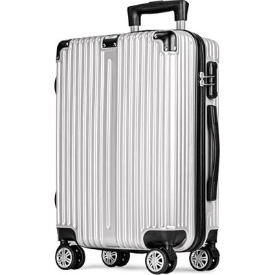 POSH Valise 77x50x30 cm Rigide légère 4 kg en ABS Grand Trolley 100 L avec Roues Doubles silencieuses 360° Cabine Stable avec Serrure à Combinaison POSH Valise 77x50x30 cm Rigide légère 4 kg en ABS Grand Trolley 100 L avec Roues Doubles silencieuses 360° Cabine Stable avec Serrure à Combinaison