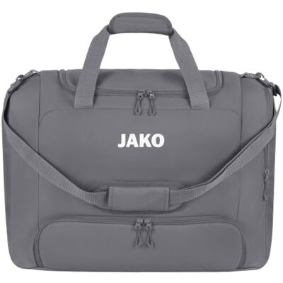 JAKO Sac de sport One avec compartiment inférieur, gris, taille M JAKO Sac de sport One avec compartiment inférieur, gris, taille M