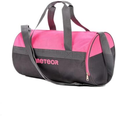 meteor Sac de Sport 25L Femme Homme Enfant Fille Bag Sac Voyage Bagage Duffel Fitness Gym Vacances bandoulière Fitness Travail avec Compartiment à Chaussures Séparé, Rose/Gris, 25 L, Des sports meteor Sac de Sport 25L Femme Homme Enfant Fille Bag Sac Voyage Bagage Duffel Fitness Gym Vacances bandoulière Fitness Travail avec Compartiment à Chaussures Séparé, Rose/Gris, 25 L, Des sports