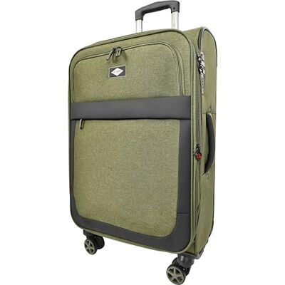 A1 FASHION GOODS Valaro Valaro Lot de 3 valises souples extensibles à roulettes, Vert, M, Valise A1 FASHION GOODS Valaro Valaro Lot de 3 valises souples extensibles à roulettes, Vert, M, Valise