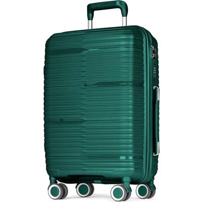 POSH Valise Grande L 65x45x27 cm Rigide en polypropylène 62L Trolley ultraléger 3,2 kg avec Serrure TSA et Roues jumelées 360° silencieuses Bagage Cabine enregistrée Robuste avec Roues POSH Valise Grande L 65x45x27 cm Rigide en polypropylène 62L Trolley ultraléger 3,2 kg avec Serrure TSA et Roues jumelées 360° silencieuses Bagage Cabine enregistrée Robuste avec Roues