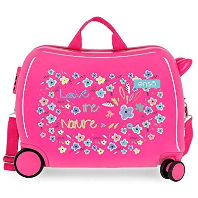 Enso joumma Bags, s.l. Love The Nature, Rose, 50x39x20 cms, Valise Pour Enfant Enso joumma Bags, s.l. Love The Nature, Rose, 50x39x20 cms, Valise Pour Enfant