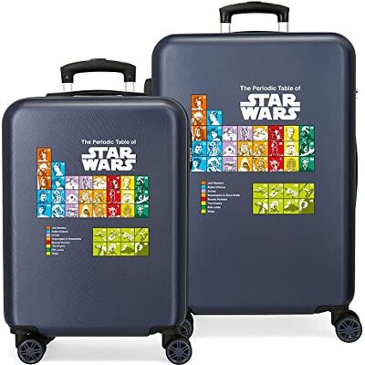 Star Wars Badges Valise Bleu 55/68 cm Coque rigide ABS Cadenas à combinaison latérale 104 6 kg 4 roulettes doubles Porte-bagage à main, bleu Star Wars Badges Valise Bleu 55/68 cm Coque rigide ABS Cadenas à combinaison latérale 104 6 kg 4 roulettes doubles Porte-bagage à main, bleu