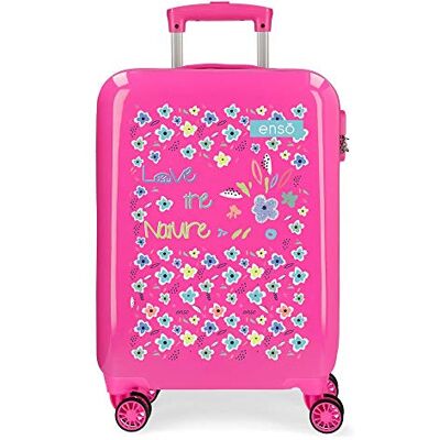 Enso joumma Bags, s.l. Love The Nature, Rose, 38x55x20 cms, Valise Trolley Cabine Enso joumma Bags, s.l. Love The Nature, Rose, 38x55x20 cms, Valise Trolley Cabine